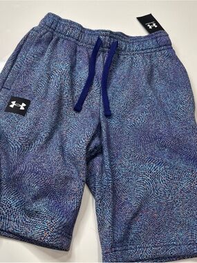 Under Armour UA Rival Fleece Printed Shorts Men's Size S A020526